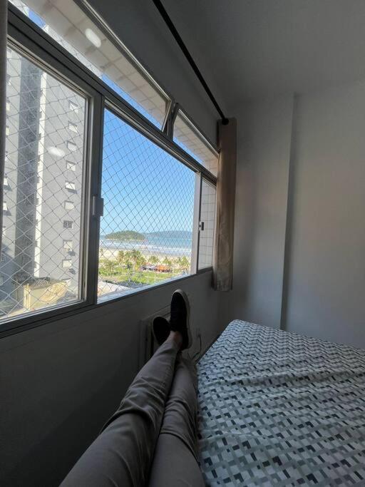 Vista Mar, Moderno Para Relaxar. Apto Completo ! São Vicente Zewnętrze zdjęcie